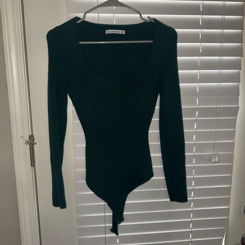 Abercrombie & Fitch Sweater Ribbed Bodysuit